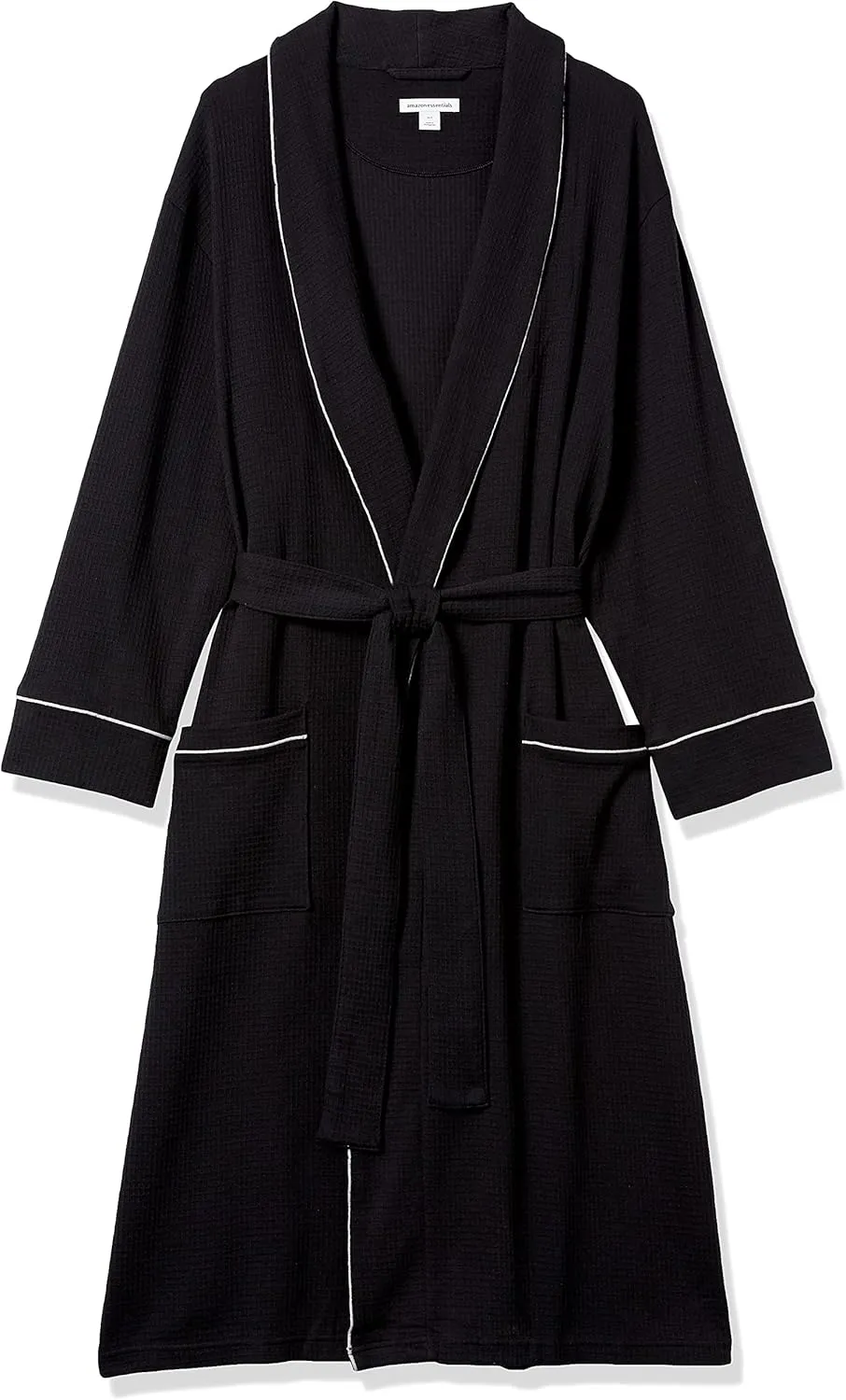 Amazon Essentials Men's Lightweight Waffle Robe (Available in Big & Tall)
