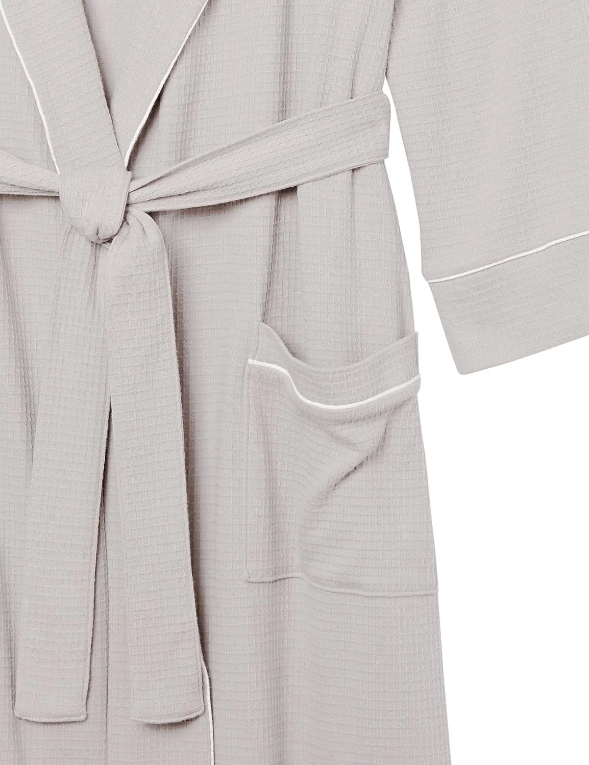 Amazon Essentials Men's Lightweight Waffle Robe (Available in Big & Tall)