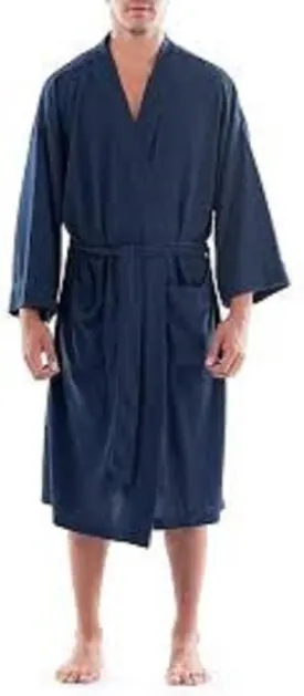 Amazon Essentials Men's Lightweight Waffle Robe (Available in Big & Tall)