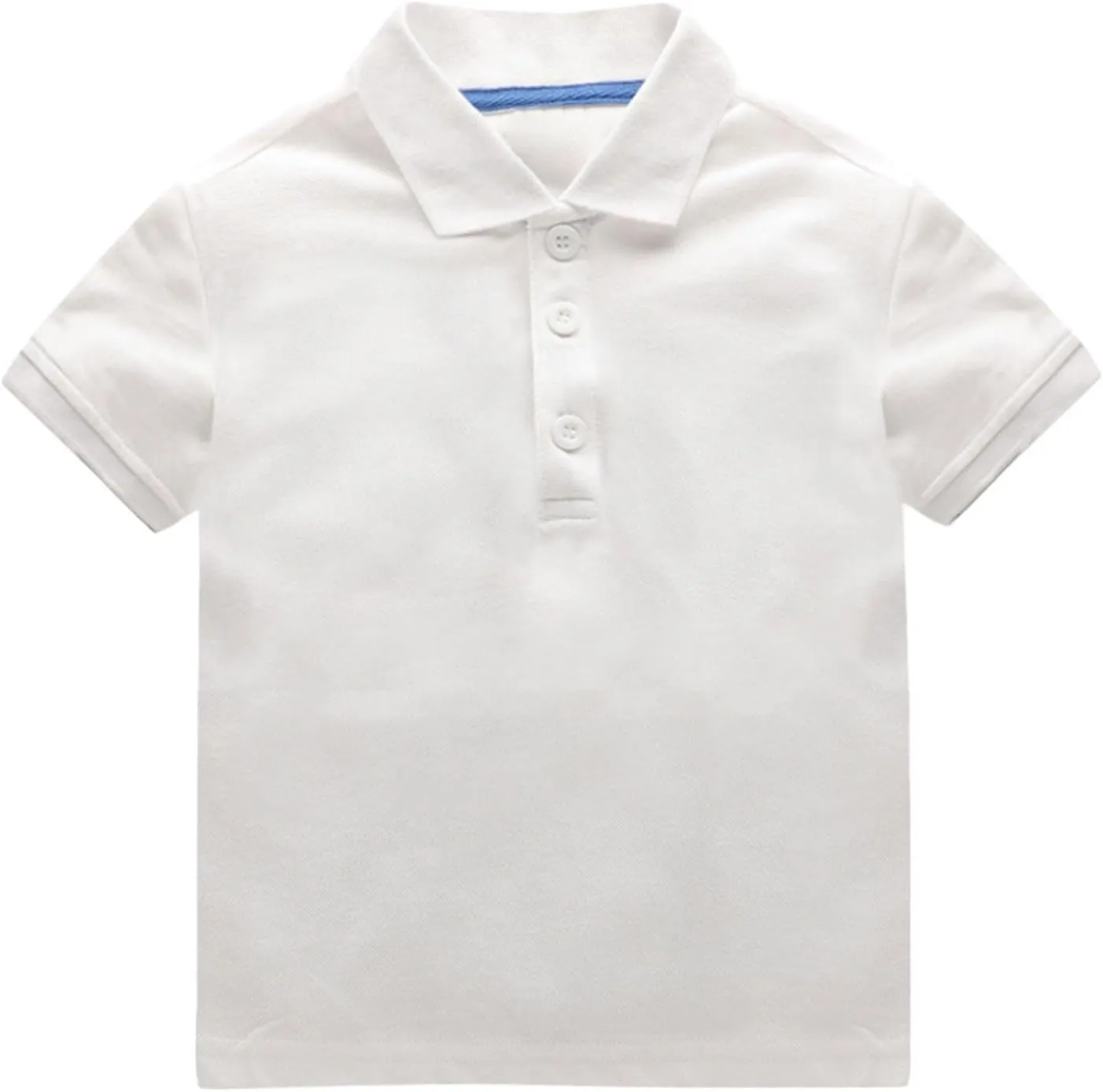 Boys Infant and Toddler Organi Cotton Short Sleeve Crew Neck T-Shirts Toddler Layering Tee Tops Cotton Tees