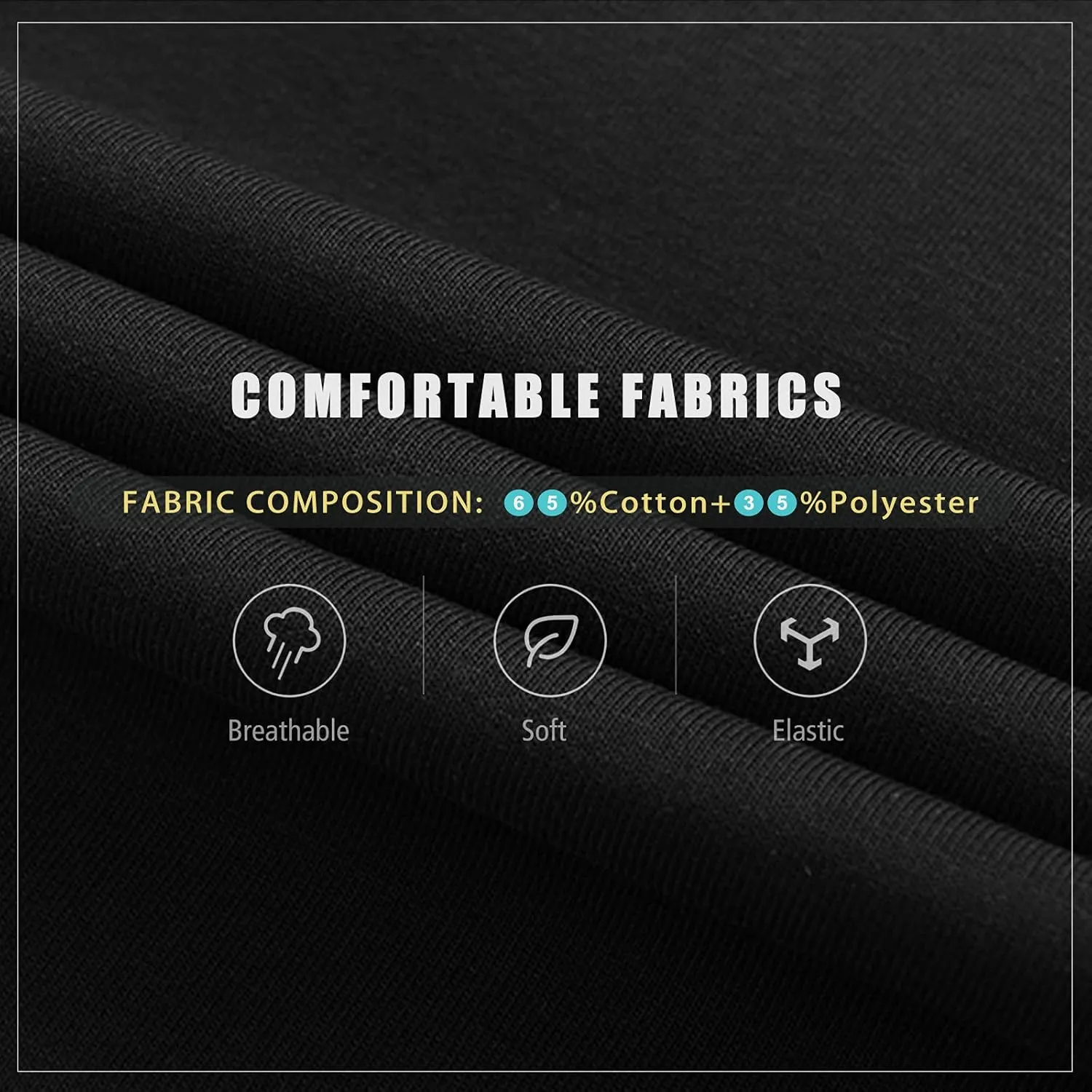 BUXKR Men's Slim Joggers Workout Pants for Gym Running and Bodybuilding Athletic Bottom Sweatpants with Deep Pockets