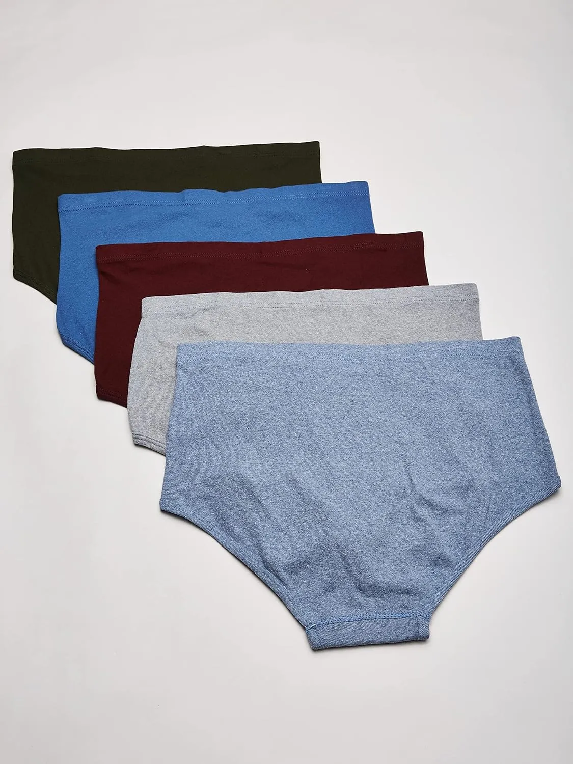 Hanes Men's 5-Pack Big Mid-Rise Comfortsoft Briefs