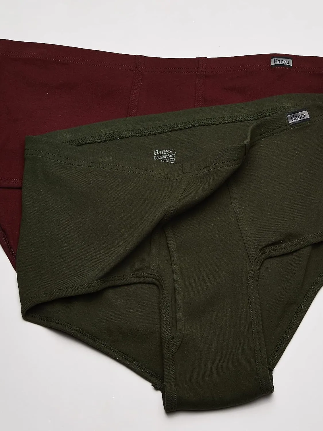 Hanes Men's 5-Pack Big Mid-Rise Comfortsoft Briefs