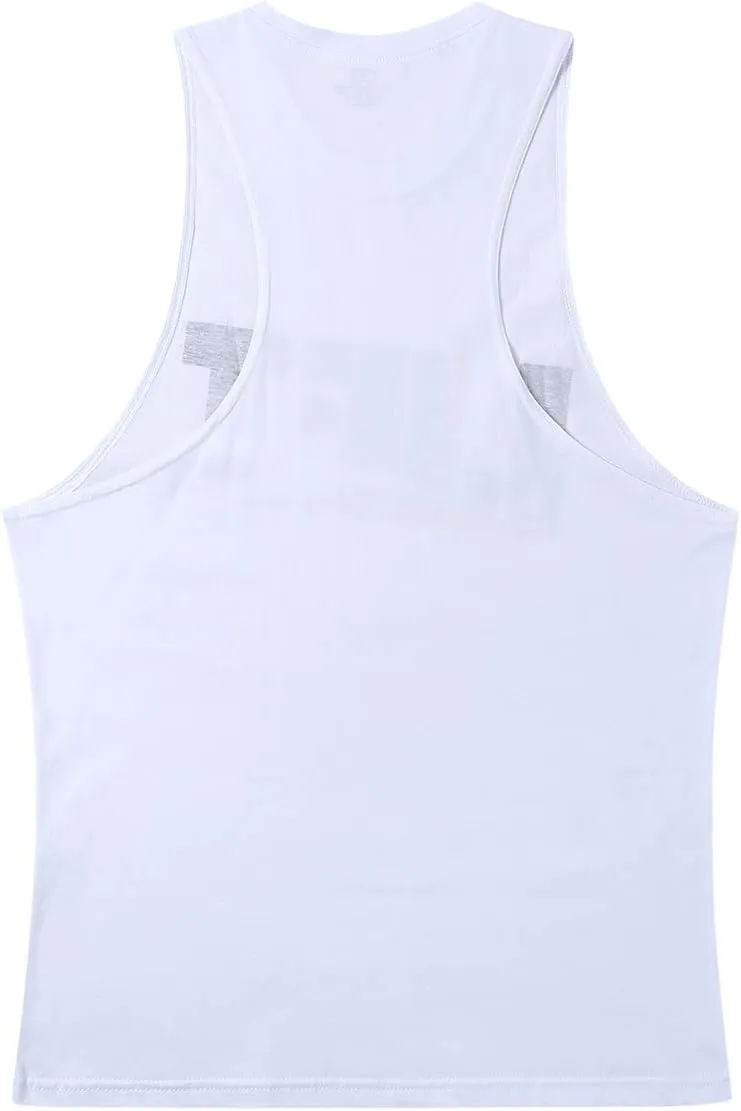 Lift Men's Bodybuilding Gym Tank Tops Workout Stringer Sleeveless Shirts Vest Cotton