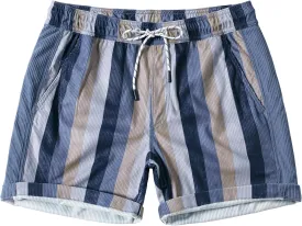 Men's Casual Drawstring Corduroy Shorts Elastic Waist Summer Shorts with Pocket