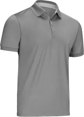 Mio Marino Golf Polo Shirts for Men - Dry Fit - Ultra-Thin Breathable Fabric