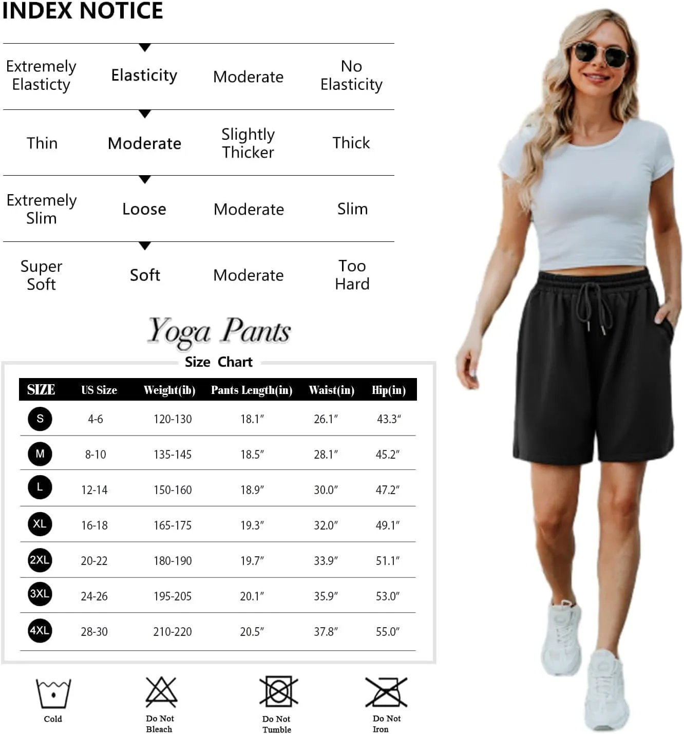 Quenteen Women's Athletic Shorts Jogger Sweat Casual Loose Bermuda Shorts (Available in Plus Size)