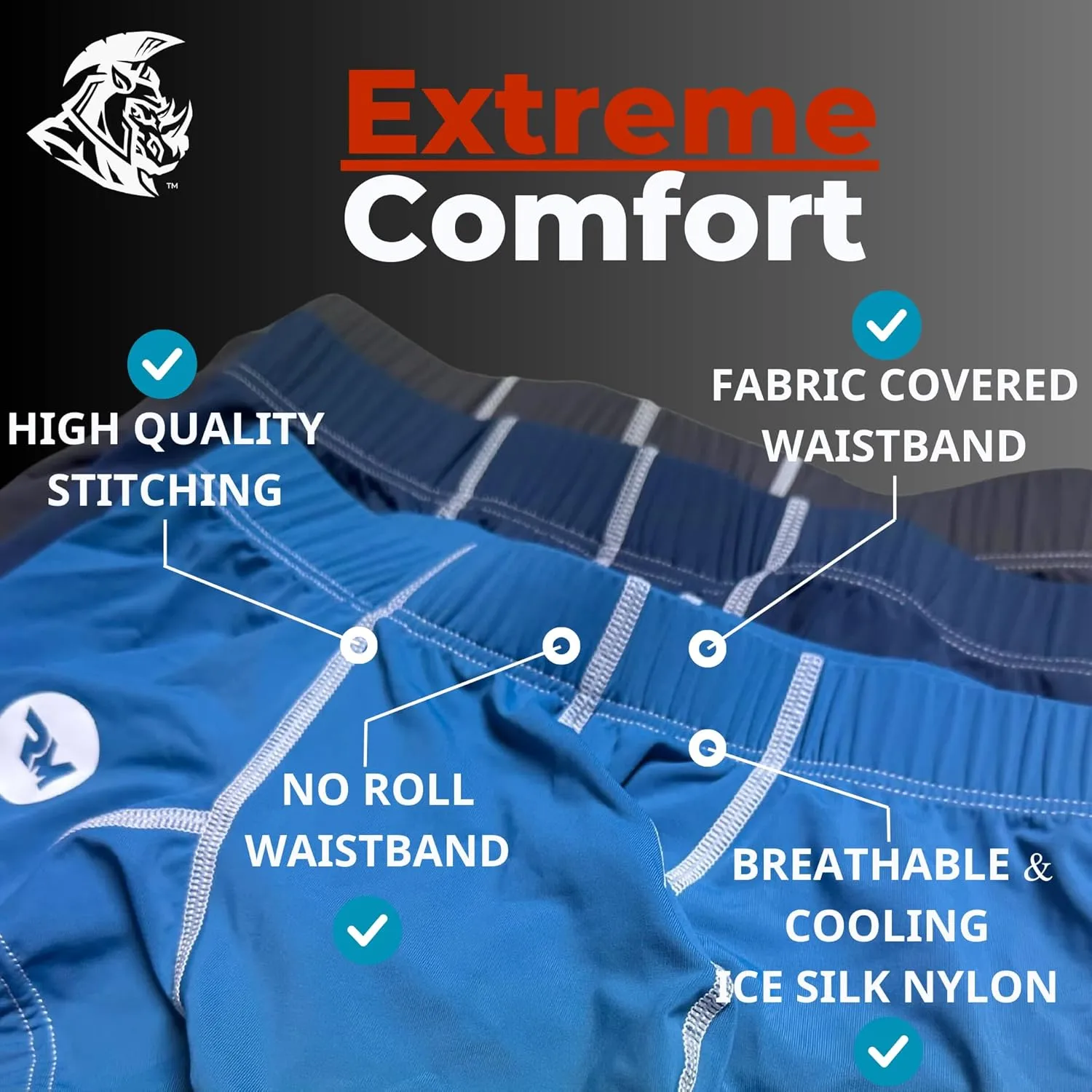 Real Men Athletic Underwear with Support Pouch - 1, 3 or 4 Pack 6, 7 and 9in Nylon Briefs - ABCD Pouch - XS-5XL