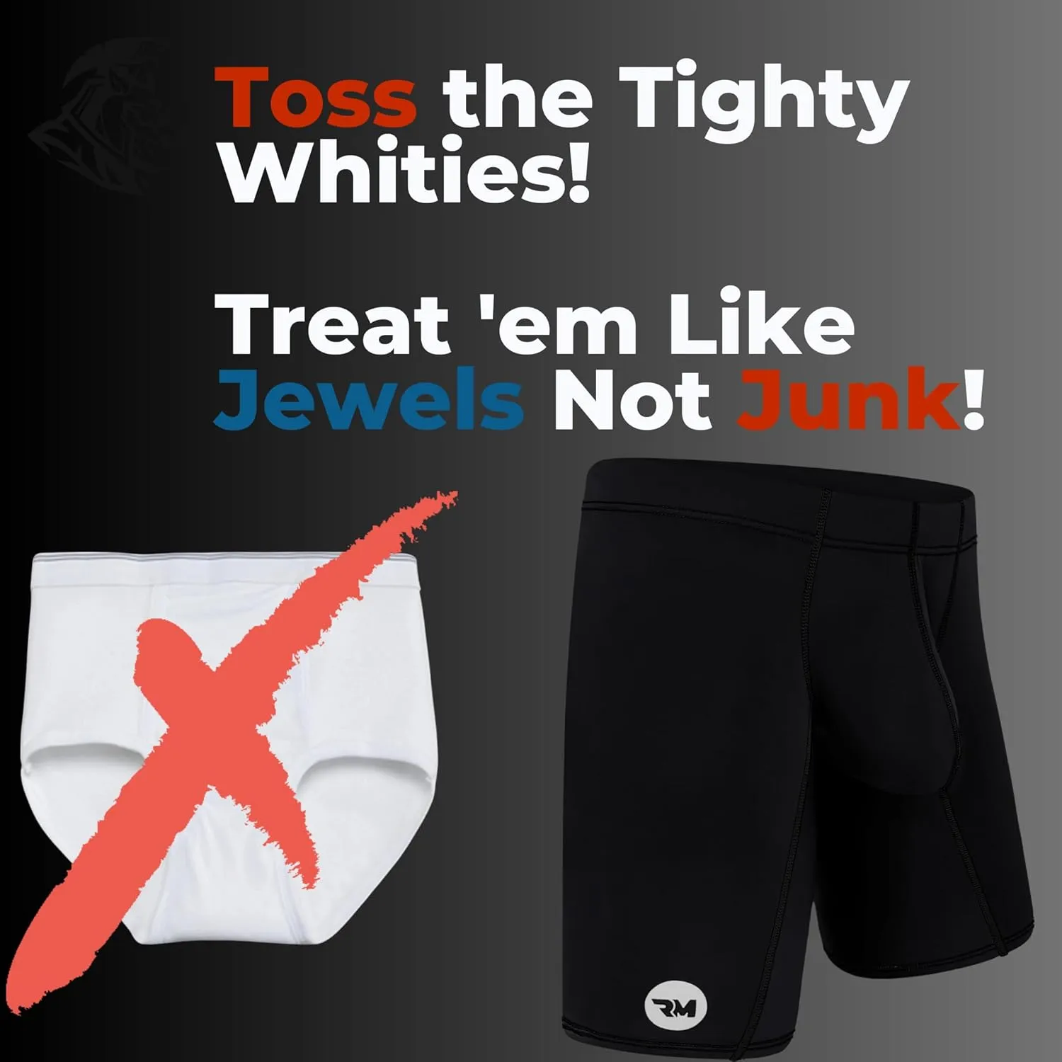 Real Men Athletic Underwear with Support Pouch - 1, 3 or 4 Pack 6, 7 and 9in Nylon Briefs - ABCD Pouch - XS-5XL