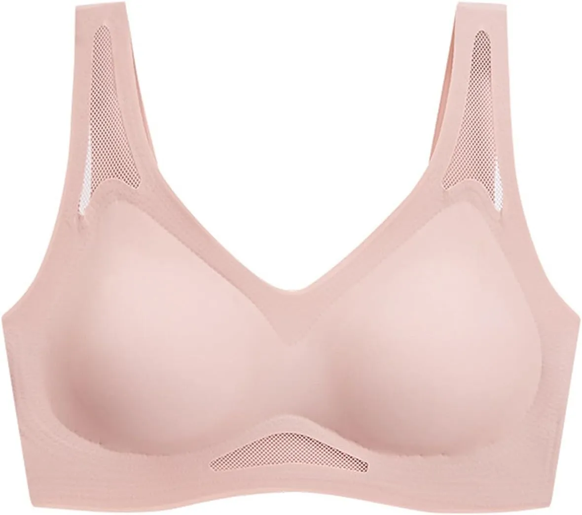 Seamless Bras for Women Wireless Push up Support Bra Wire Free Basic Lifting Tshirts Bras Stretchable Straps Bra