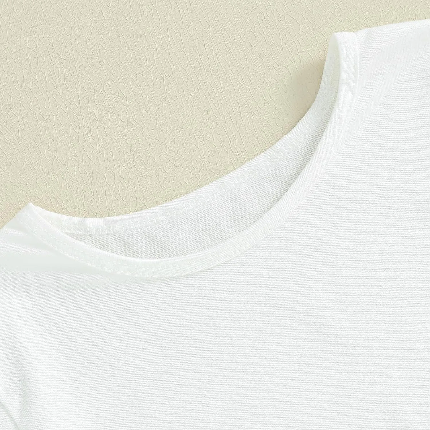 Toddler Baby Girls Boys Cotton Basic Layering T Shirts Tops Shorts Sleeve Tee Shirt Baby Summer Clothes