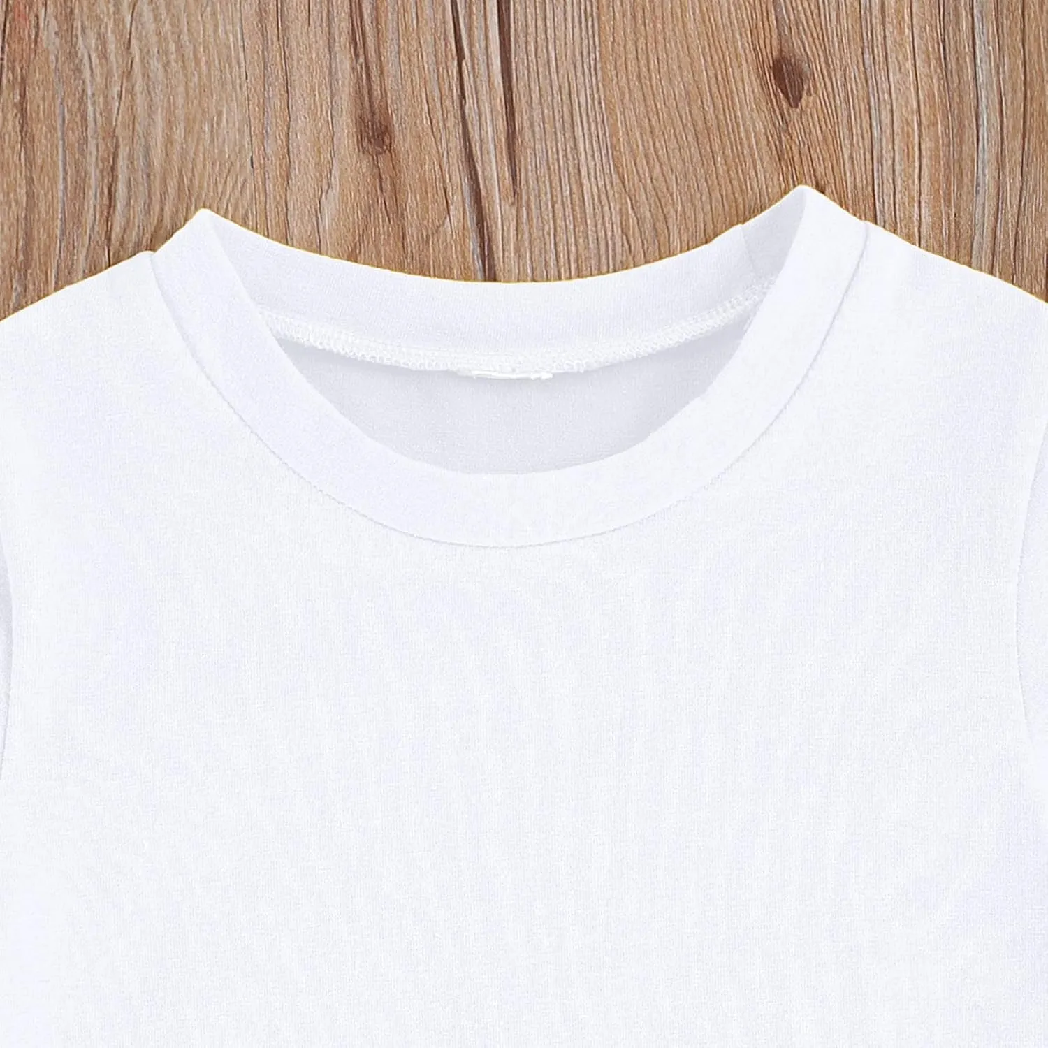 Toddler Baby Girls Boys Cotton Basic Layering T Shirts Tops Shorts Sleeve Tee Shirt Baby Summer Clothes