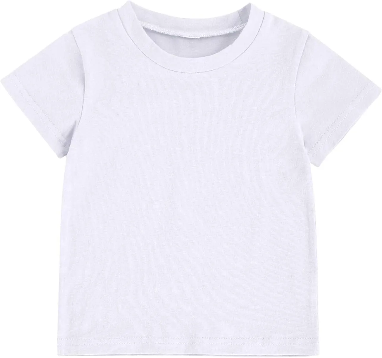 Toddler Baby Girls Boys Cotton Basic Layering T Shirts Tops Shorts Sleeve Tee Shirt Baby Summer Clothes