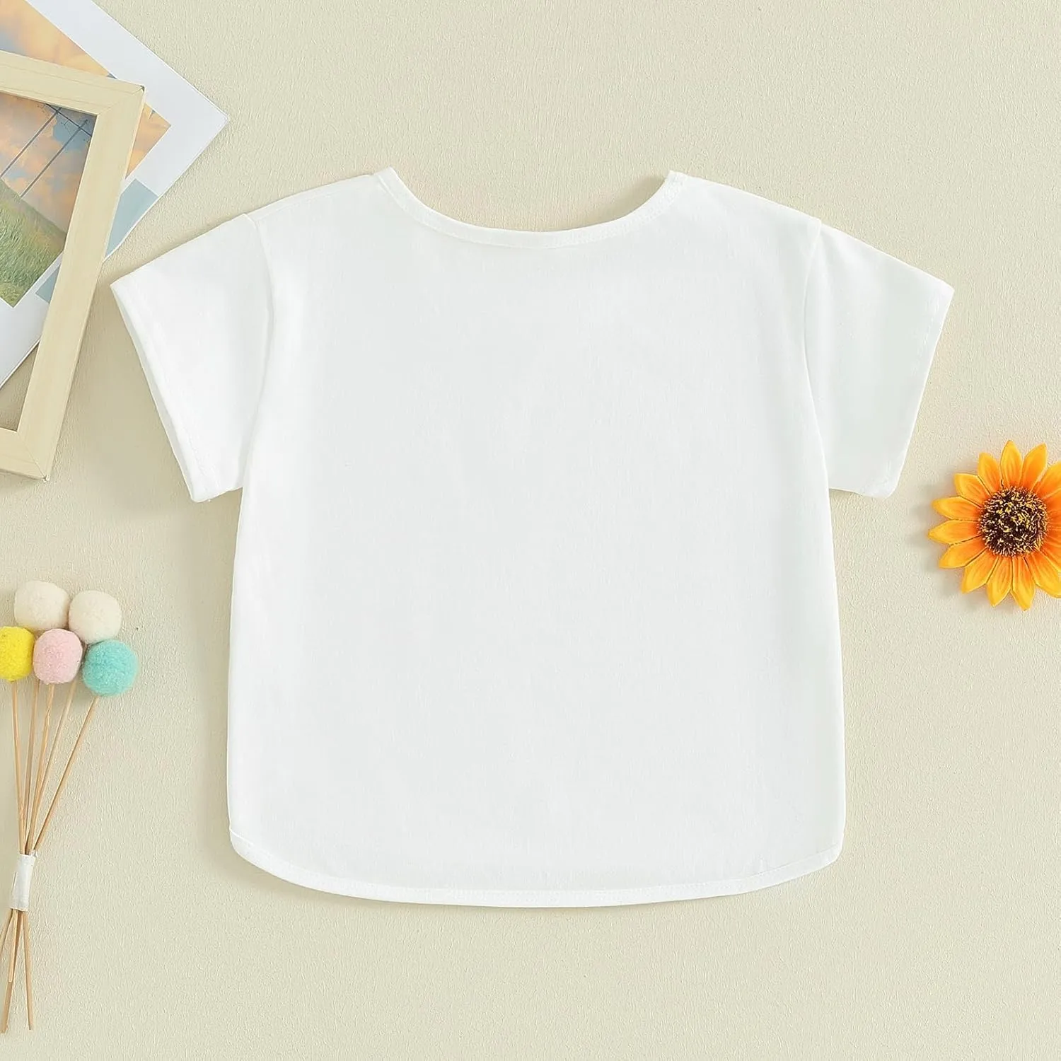 Toddler Baby Girls Boys Cotton Basic Layering T Shirts Tops Shorts Sleeve Tee Shirt Baby Summer Clothes