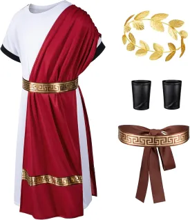 TOKYO REVENGERS Kids Toga Costume Roman Robe Greek God Outfit Halloween Cosplay Costume Accessories Set