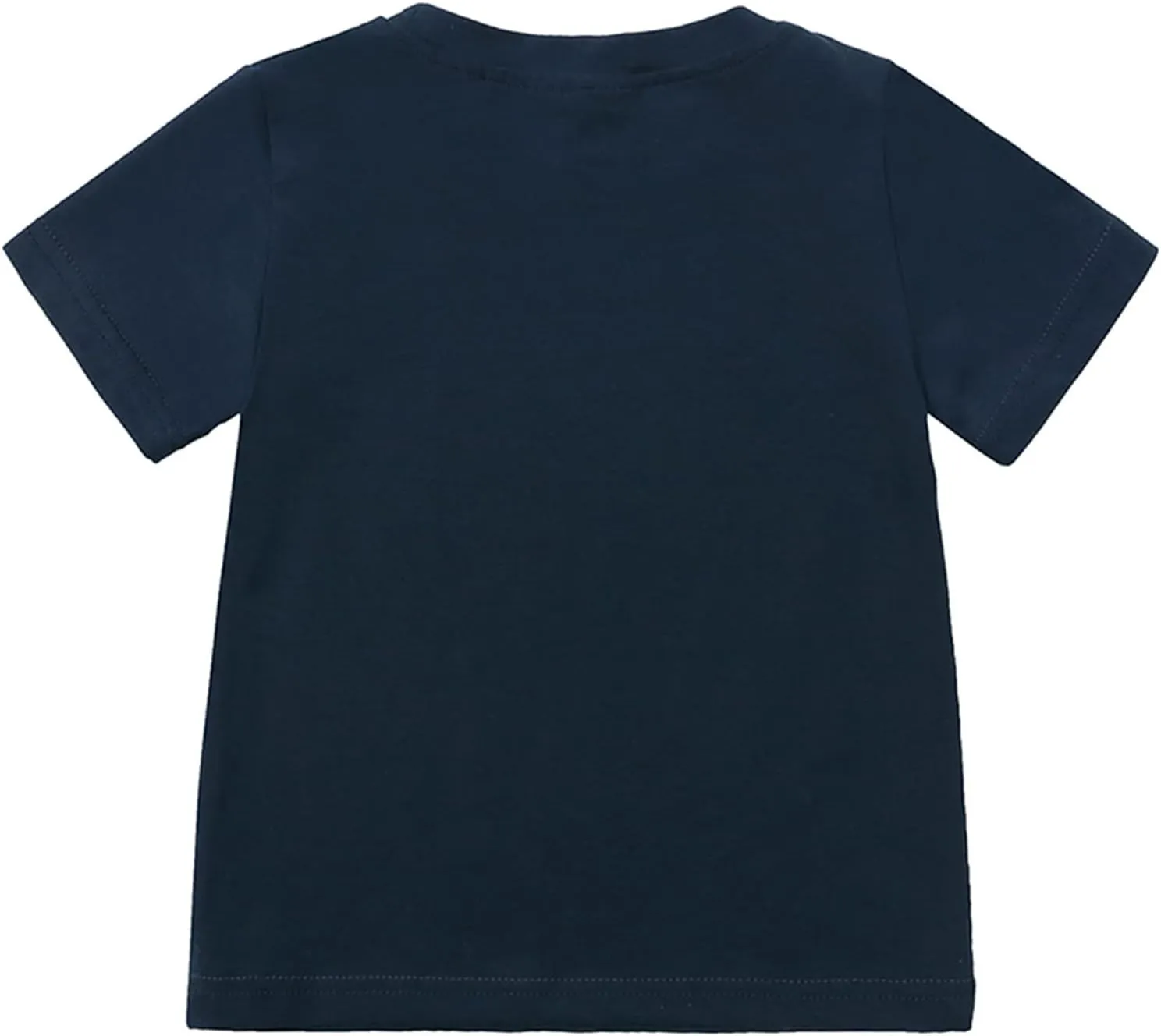 Unisex Kids Baby Boys Short Sleeve Crewneck T-Shirts Top Toddler Value Pack Organic Cotton Solid Summer Tee