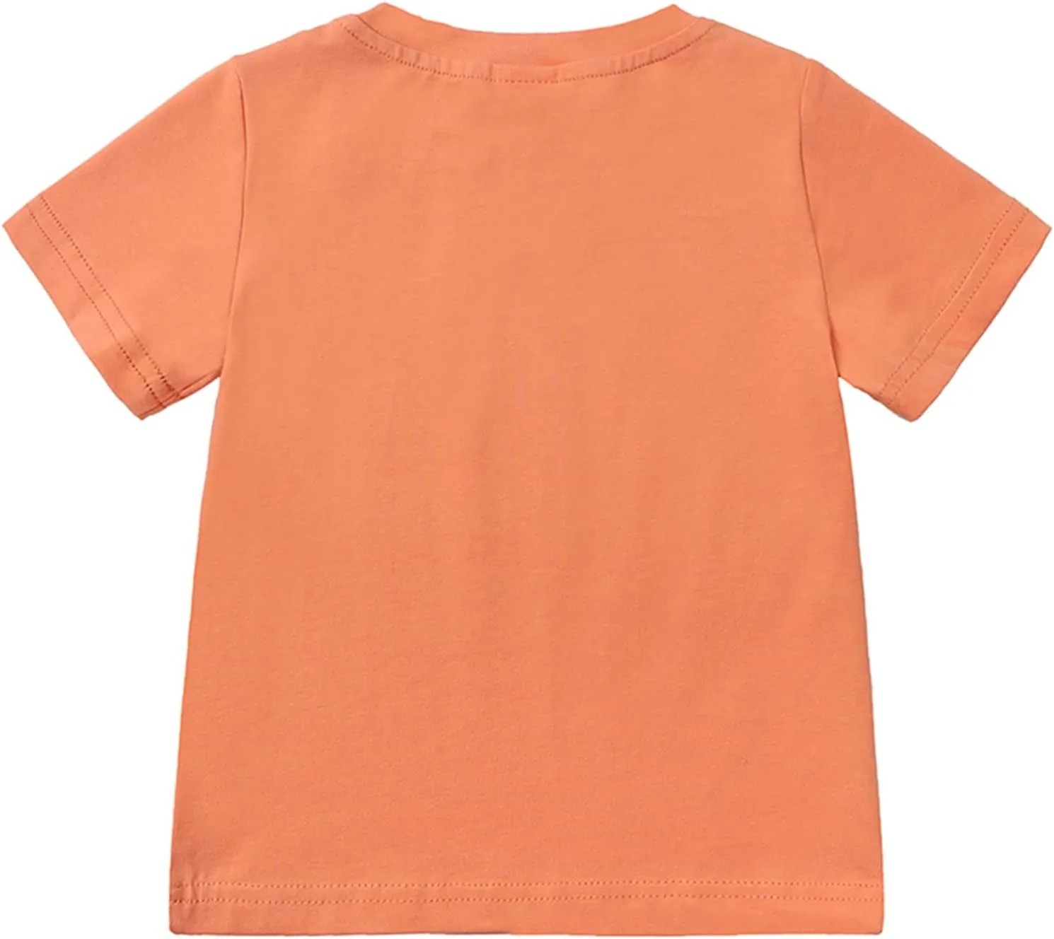 Unisex Kids Baby Boys Short Sleeve Crewneck T-Shirts Top Toddler Value Pack Organic Cotton Solid Summer Tee