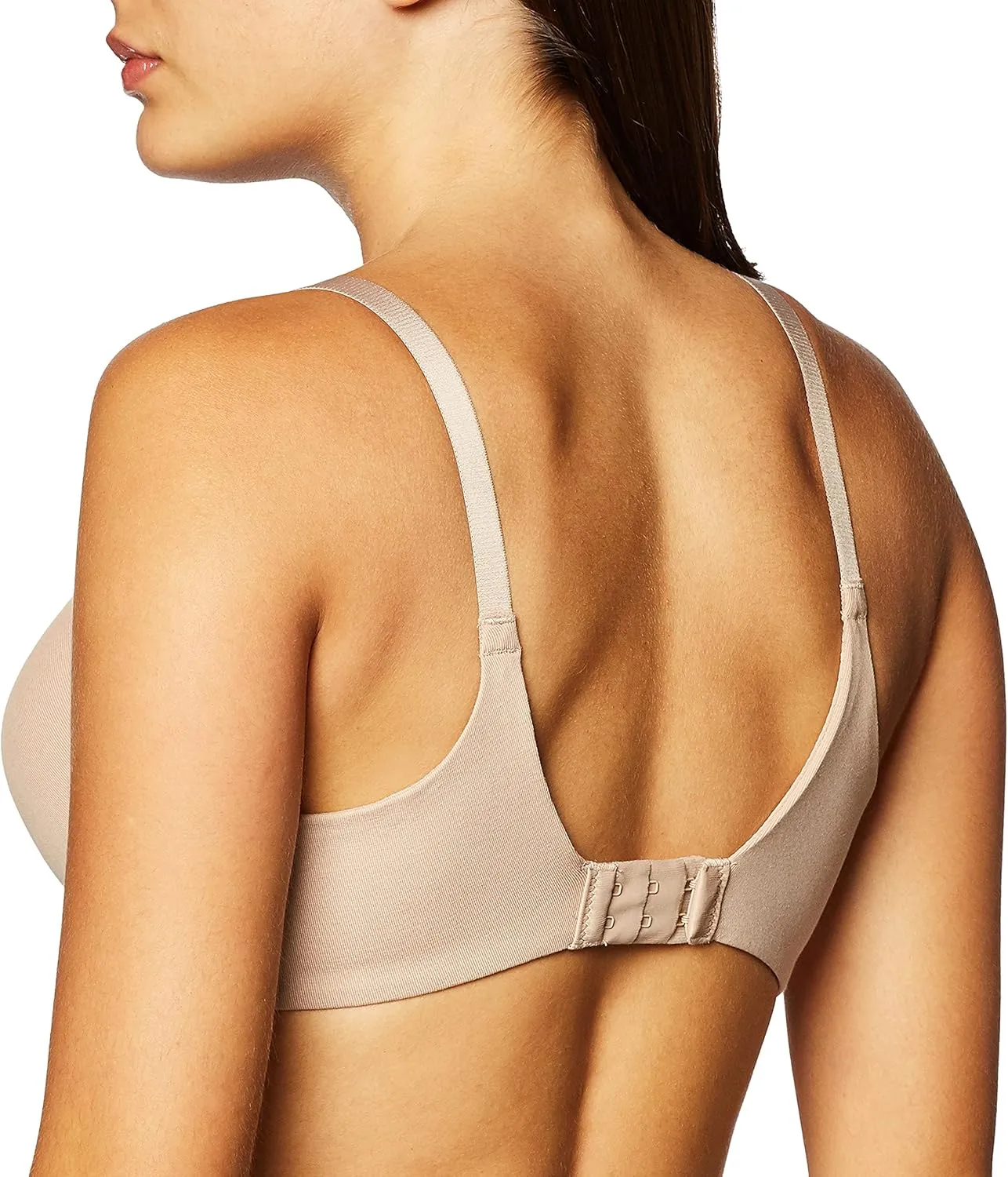 Warner's Women's Invisible Bliss Cotton Comfort Wireless Lift T-Shirt Bra Rn0141a