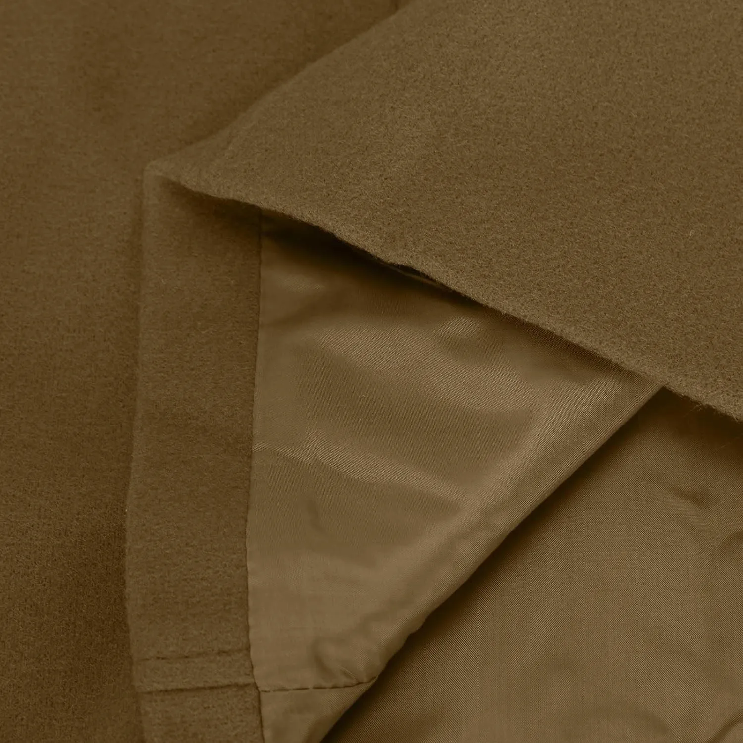 Women Casual Thicken Wool Blend Pea Coat Elegant Long Sleeve Lapel Single Breast Midi Long Trench Coats with Pocket